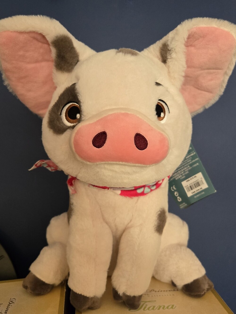 NWT official Disney Store Pua Plush Stuffed Animal Pig large 14" from Moana